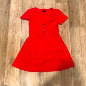 Forever 21 mini dress large red